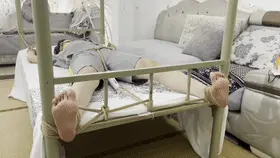 Hospice care for female death row inmates! [New Moon] [Yuxiao] Hospice care for female death row inmates. Big words, blindfolded and mouth sealed. Naked feet, bangs and strong G.