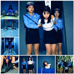 [Shengjing Film and Television] Poison Rose was arrested in the second episode. Poison Rose was shackled and imprisoned on death row. She was tied up and pulled down to be shot outdoors.