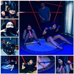 [Shengjing Film & TV] Plastic Sisters – Episode 4: The two sisters are locked in a cage and tormented by their wealthy patron, who subjects them to further abuse by shackling them in metal restraints and whipping them.