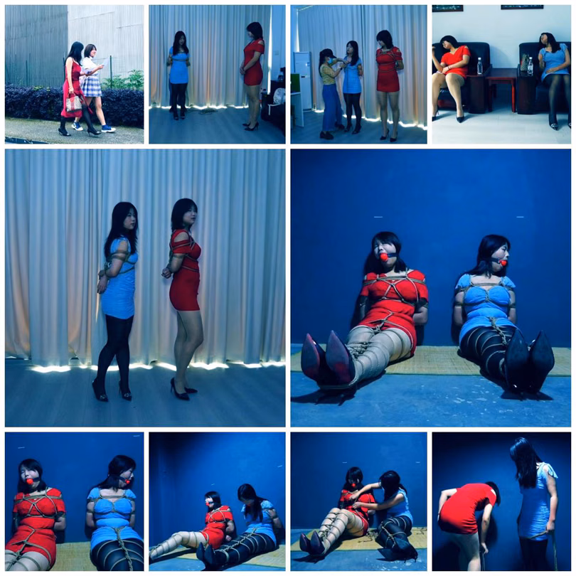 [Shengjing Film and Television] Desperate Interviews, Bloody Traps Part 1 Two female college students accidentally entered a human trafficking den and were imprisoned in a dungeon while interviewing rope art models.